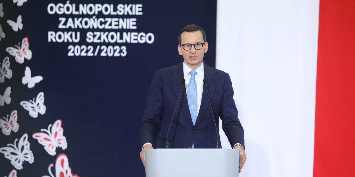 Premier Mateusz Morawiecki.