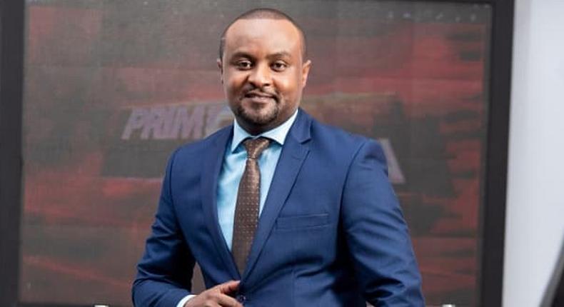 TV47 presenter Fredrick Indimuli