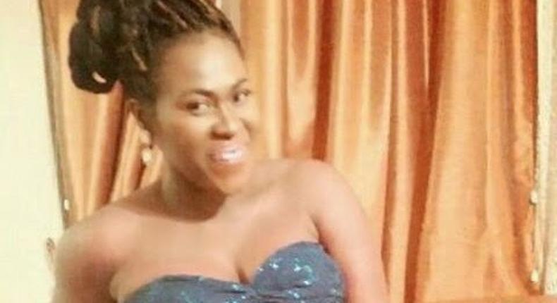 Uche Jombo Rodriguez rocking her baby bump as she attends her first baby shower