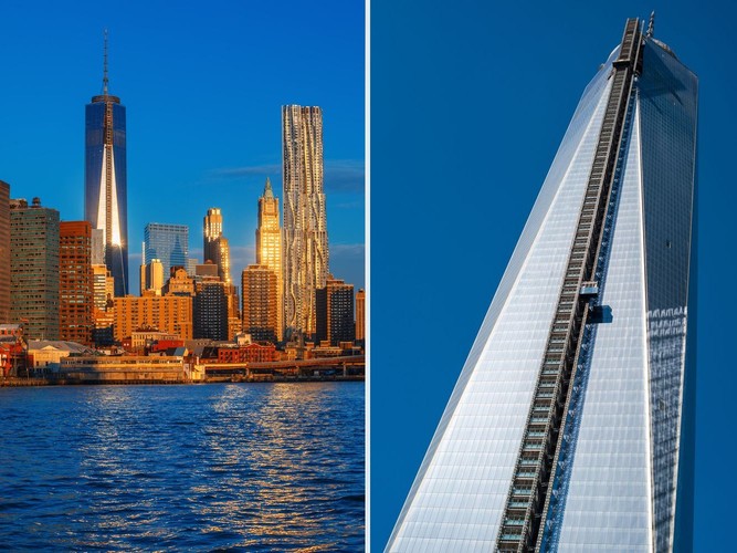 Powierzchnia użytkowa biurowca wynosi ponad 240 000 metrów kwadratowych. Budynek ma 105 pięter, z czego 82 kondygnacje to piętra użytkowe. Budowa rozpoczęła się 27 kwietnia 2006 roku. Otwarcie1 WTC planowane jest w styczniu 2014 roku. Szacowany koszt budowy 1 WTC to około 3,9 mld dol. fot. Frank Gaertner