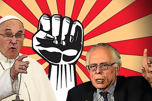 papież Franciszek Bernie Sanders