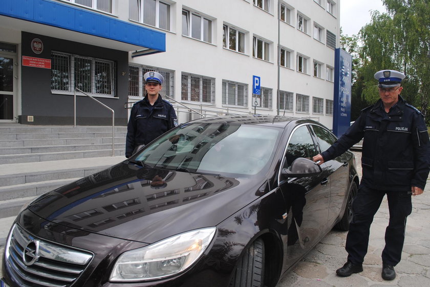 Żyję dzięki policjantom