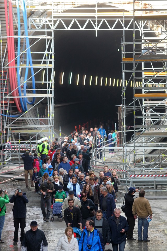 GDAŃSK TUNEL POD MARTWĄ WISŁĄ DZIEŃ OTWARTY (Mieszkańcy Gdańska )