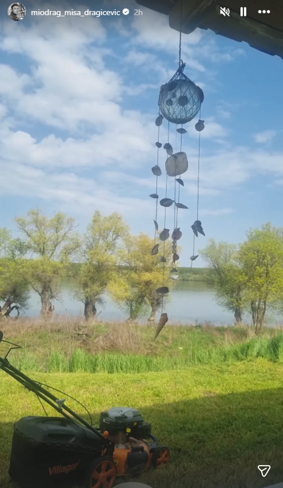 Miodrag Dragičević otišao na selo