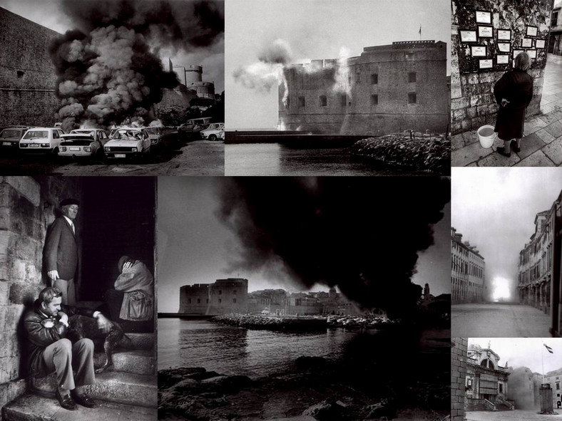 Bombardowanie Dubrownika w 1991 roku na zdjęciach Pavo Urbana