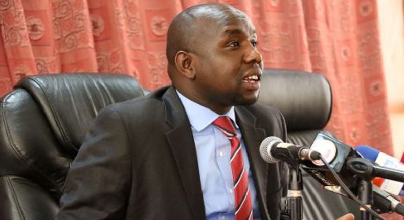 File image of Senate Majority Leader Kipchumba Murkomen