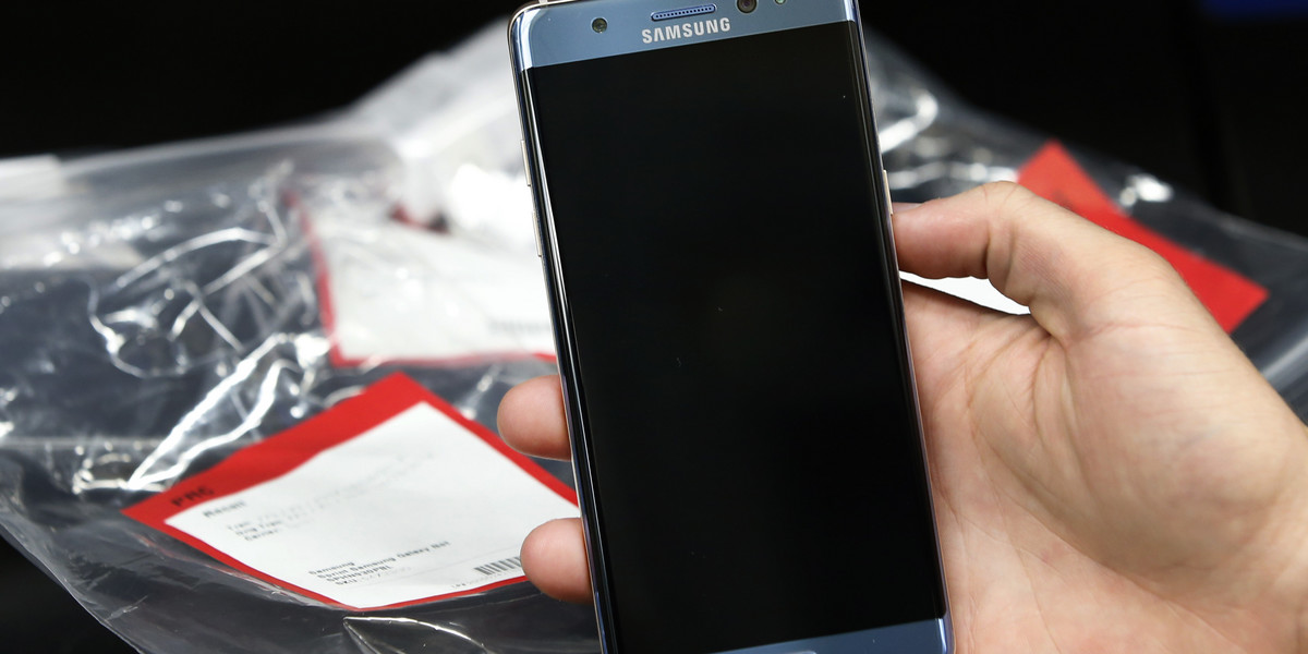 Samsung Galaxy Note 7 został wycofany ze sprzedaży w październiku 2016 r.