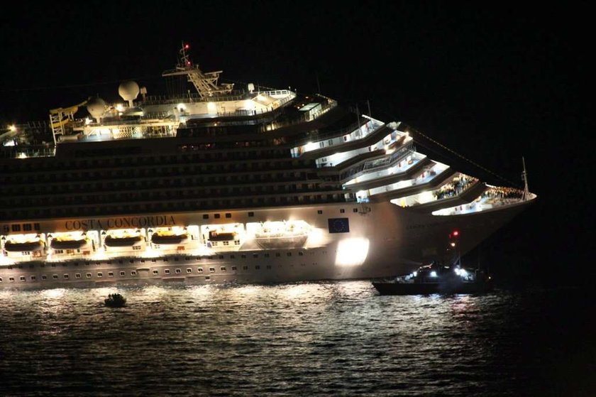 Costa Concordia Wypadek