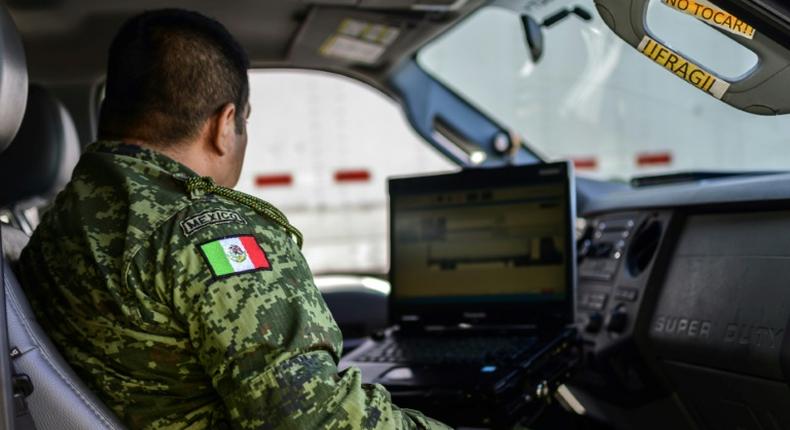 Mexican soldiers are using technology to help stop undocumented migrants and human traffickers