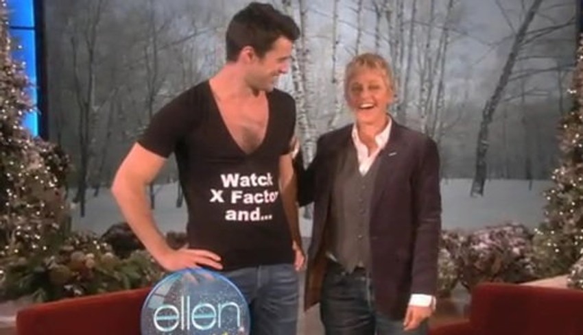 Stiv Džouns i Elen Dedženeres