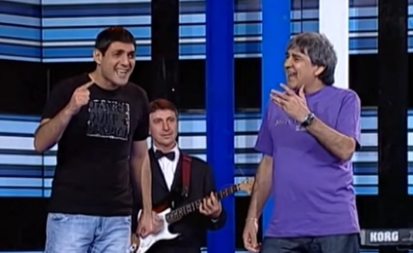 Ljuba Aličić sa sinom