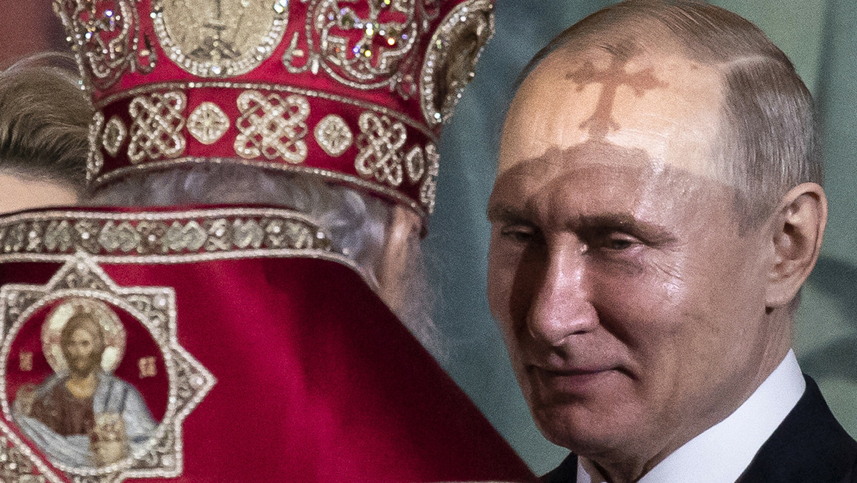 "Święta wojna" Putina. Do walki z Kijowem Putin wykorzystuje religię 