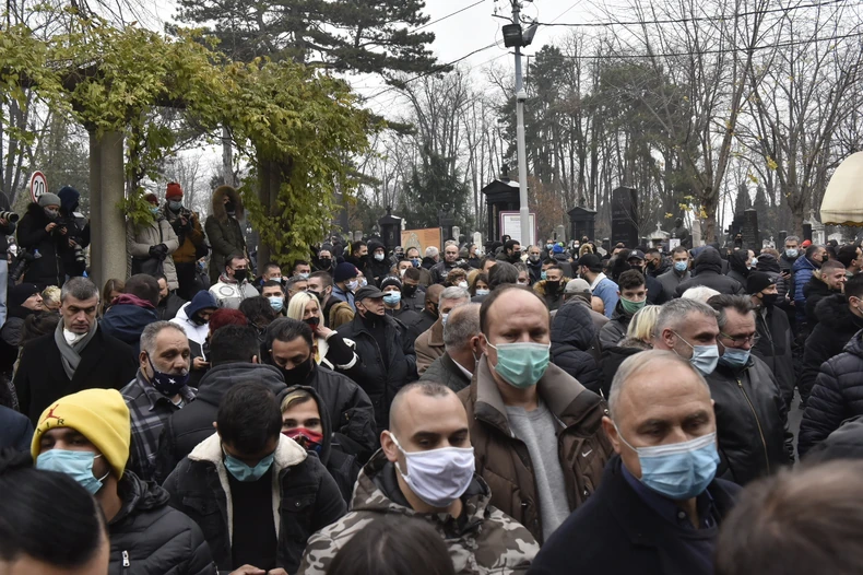 Džej Ramadanovski - sahrana