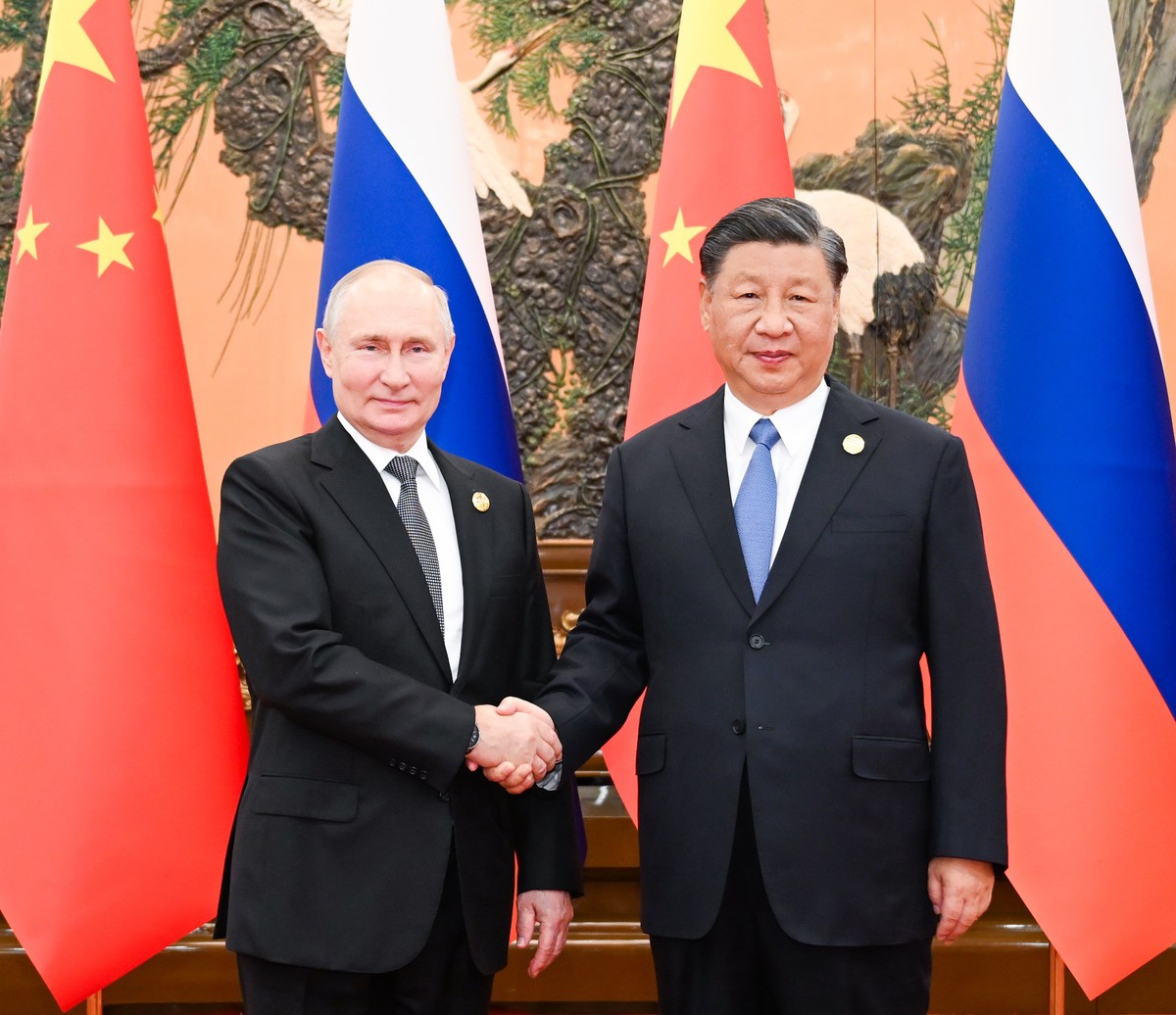 Władimir Putin i Xi Jinping