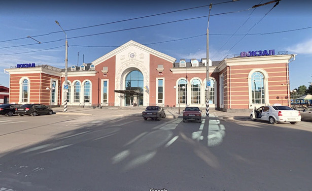 Dworzec w Kramatorsku