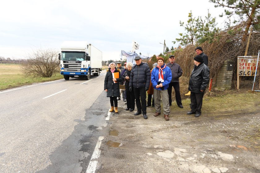 Buntują się, bo chcą mieć normalną drogę