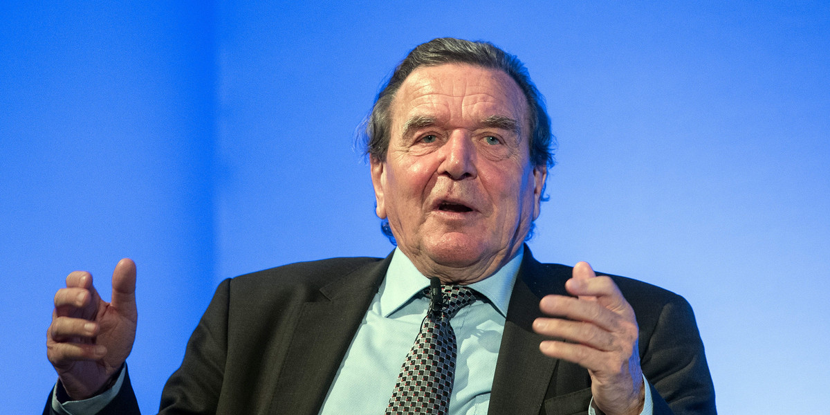 Gerhard Schroeder.