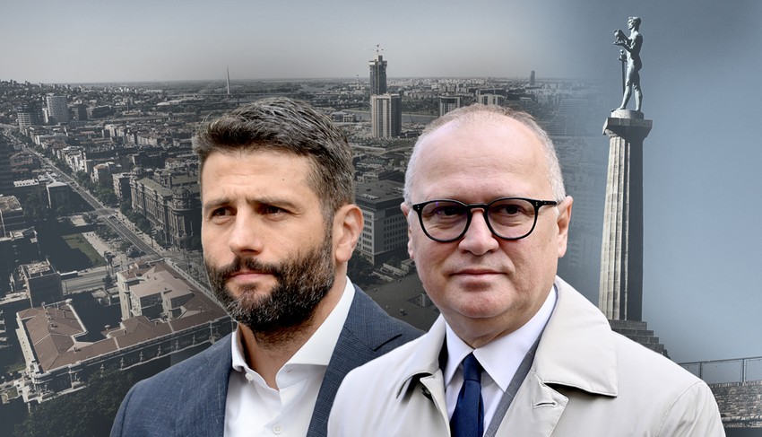 Aleksandar Šapić i Goran Vesić