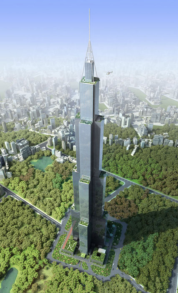 Budowa najwyższego budynku świata trwała... tydzień. Prace wstrzymano