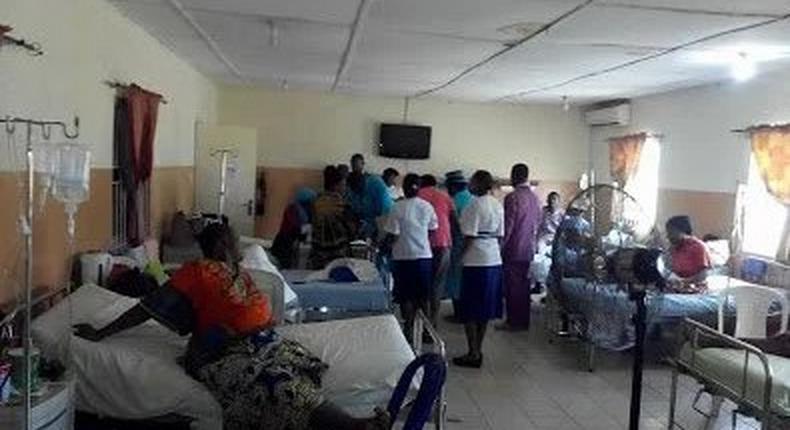 Adeboye visits the sick