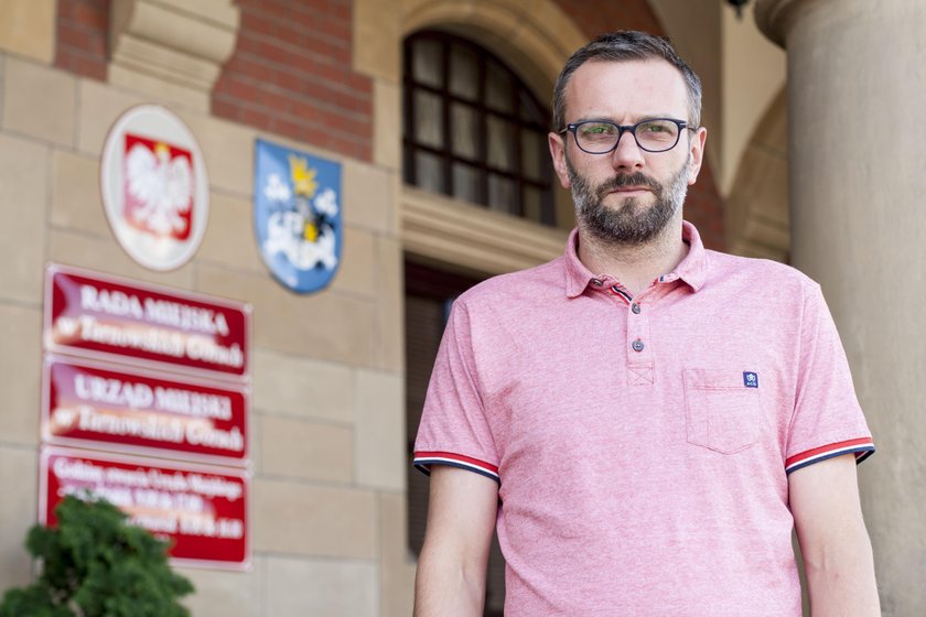 Mariusz Jarzombek (38 l.), doradca burmistrza ds. promocji i komunikacji