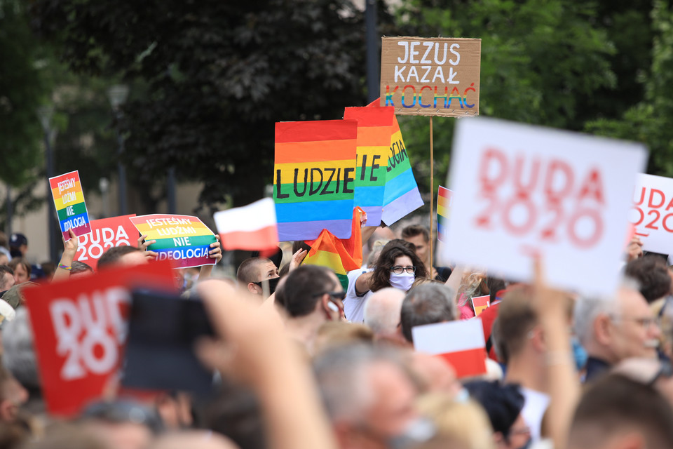 Przeciwnicy Andrzeja Dudy w Lublinie