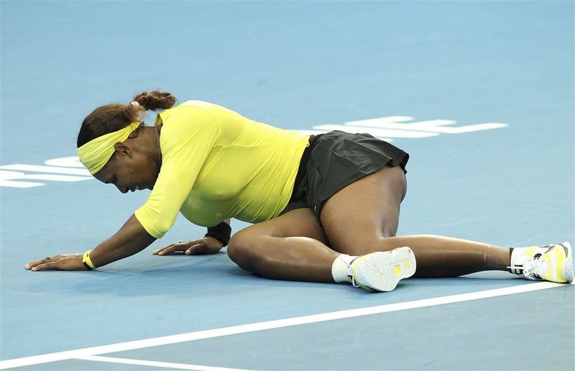 Serena Williams skręciła kostkę