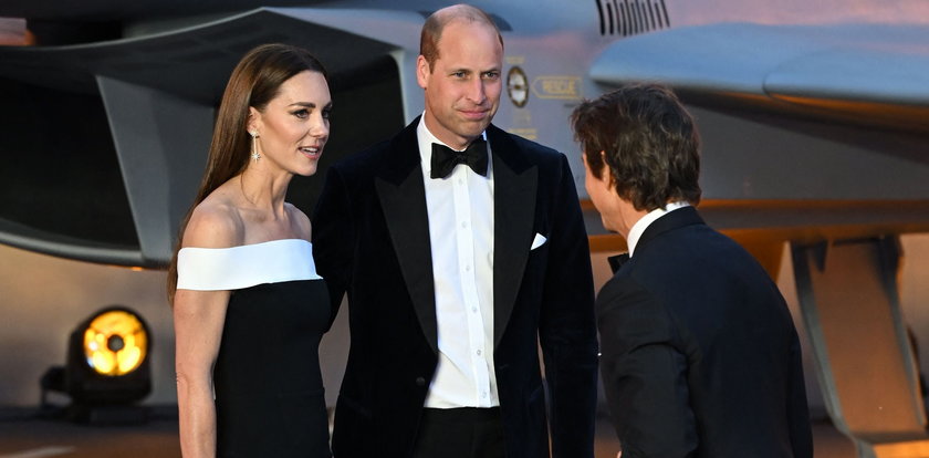 Księżna Kate zauroczyła Toma Cruise'a. Aktor zdobył się na szarmancki gest. Co na to William?