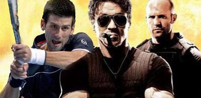 Stallone, Arnie i ... Djoković w jednym filmie