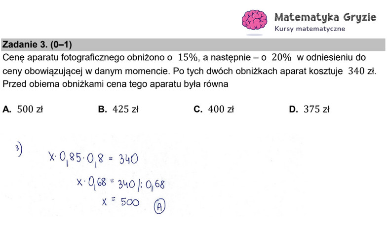 Arkusz CKE i odpowiedzi. Matematyka, poziom podstawowy formuła 2015