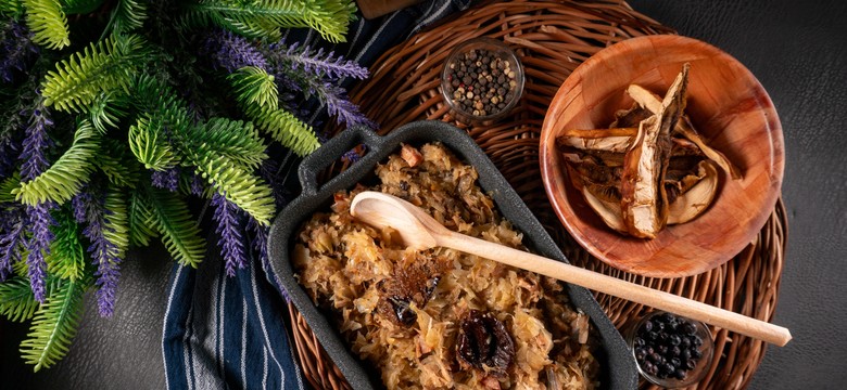 Bigos świąteczny Kuroniów. Aromatyczny, mięsny i z grzybami