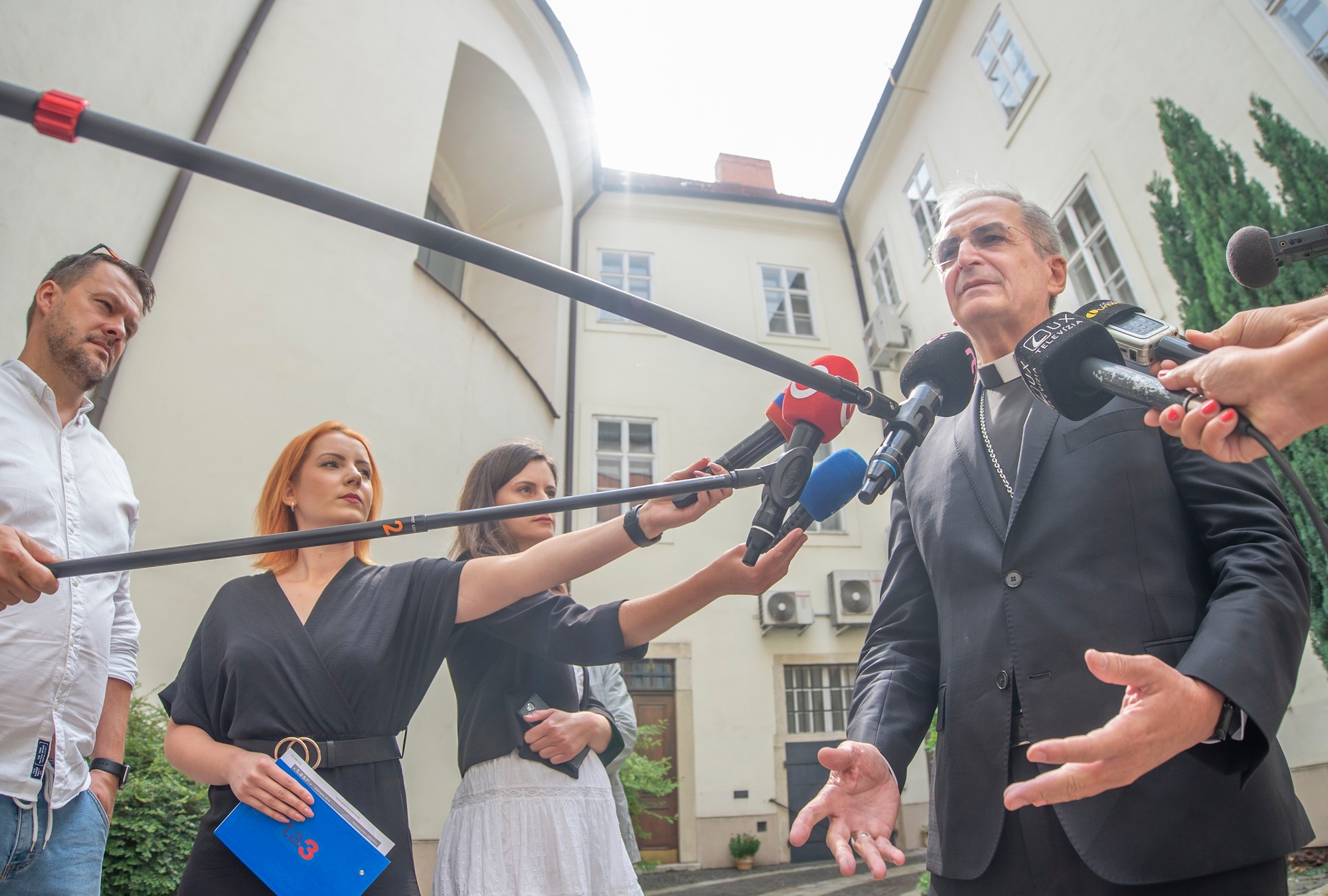 Predseda Konferencie biskupov Slovenska (KBS) Mons. Stanislav Zvolenský.