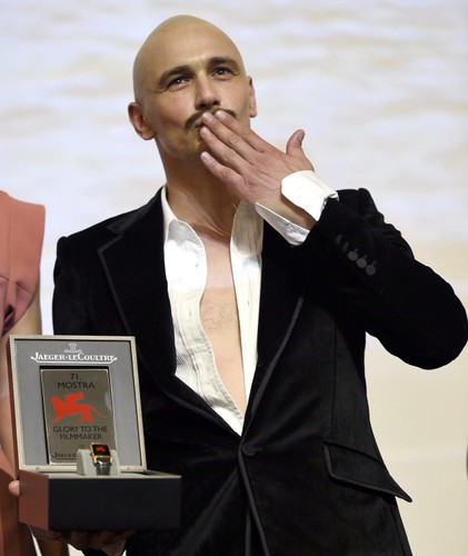 James Franco na festiwalu w Wenecji