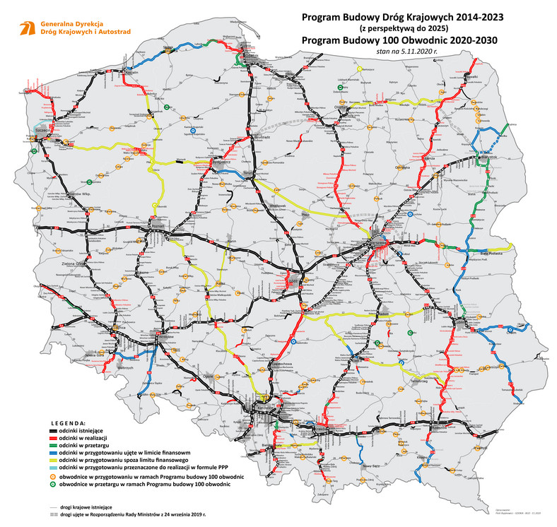 Program budowy dróg krajowych
