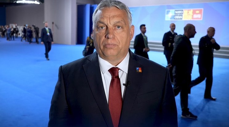 Orbán a NATO-csúcsról üzent: mi a béke pártján állunk