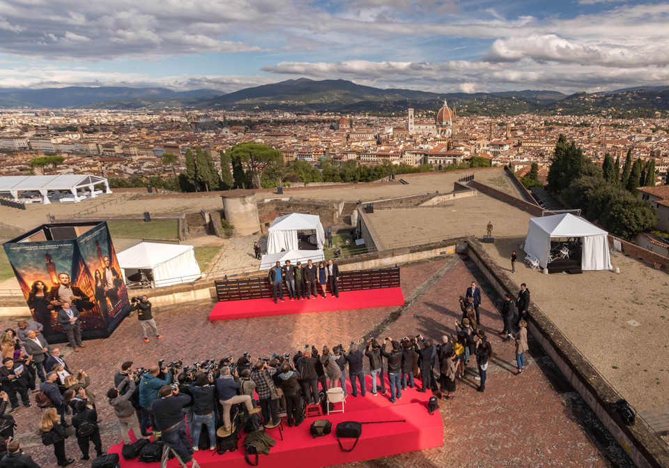 "Inferno": zdjęcia z konferencji prasowej we Florencji