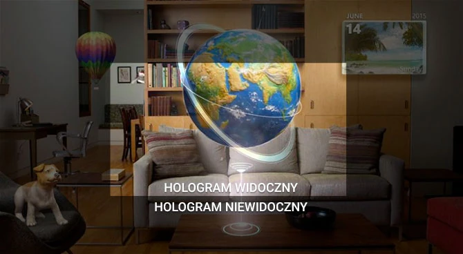 Pole widzenia w Microsoft HoloLens