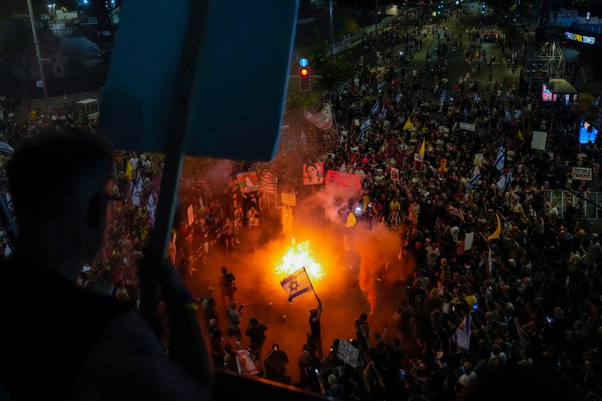 Protesti u Tel Avivu 7. septembra