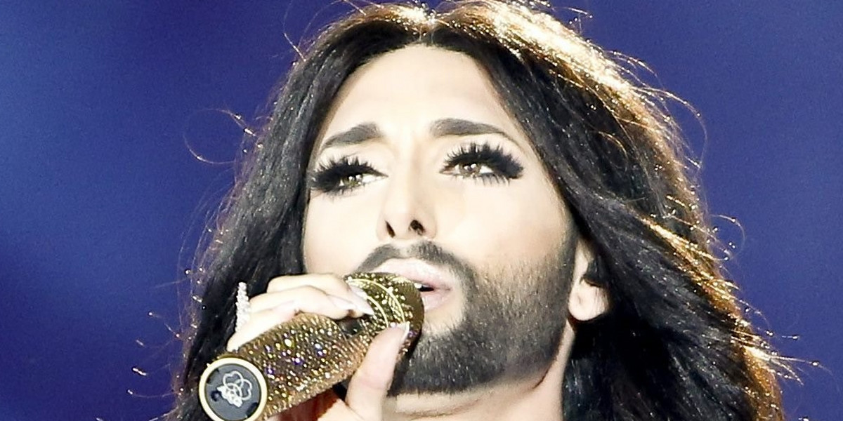 Conchita Wurst na gali Lifeball 2014