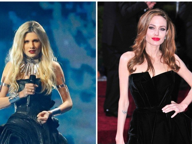 Nevena Božović vs. Anđelina Džoli