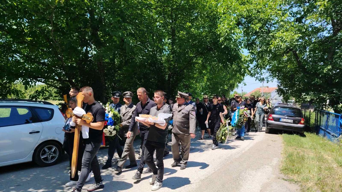 Sahranjen stariji vodnik Vojske Srbije Milovan Jovanović