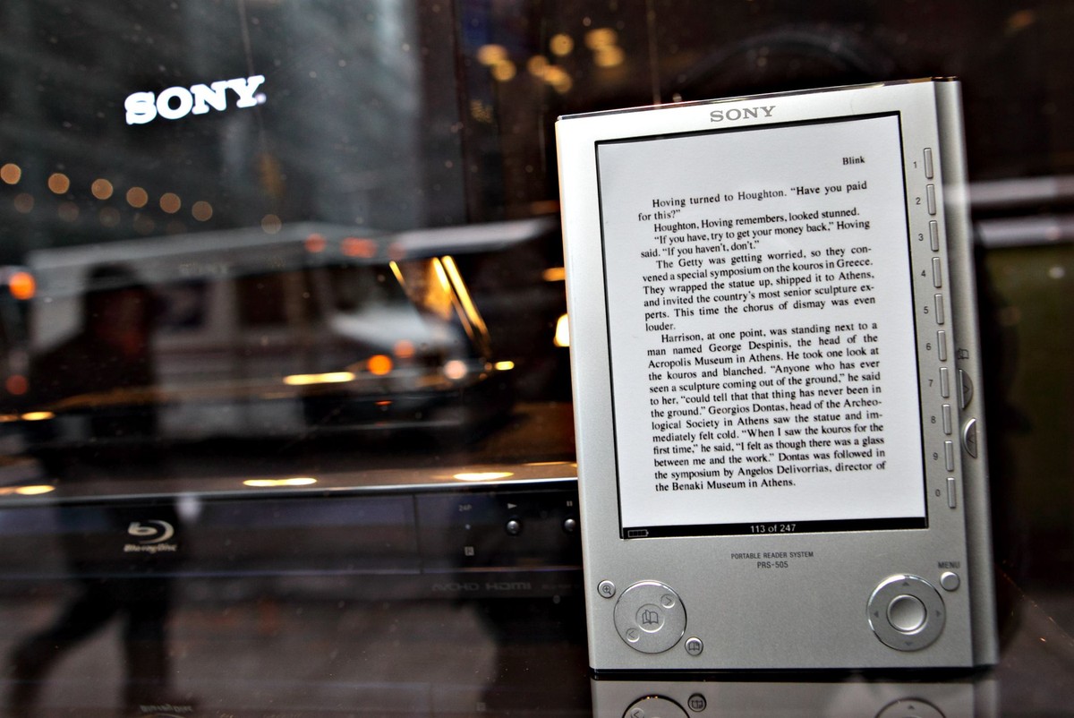 Sklep Sony w Nowym Jorku.