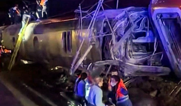 železnička nesreća u Španiji