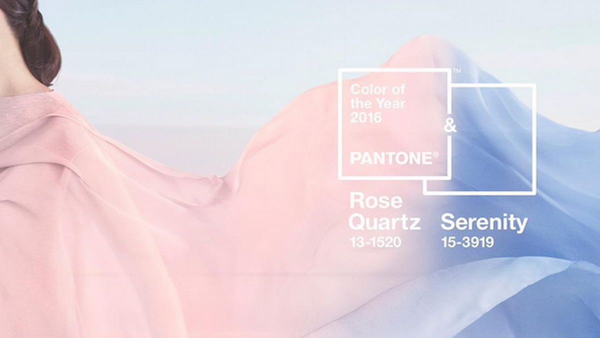 ROSE QUARTZ & SERENITY PANTONE