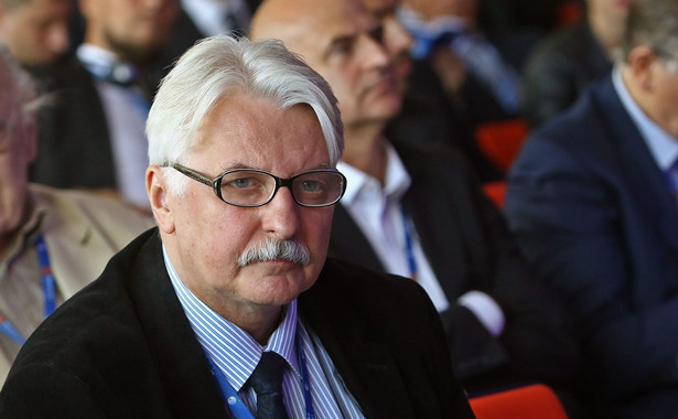 "Takie słowa nie padły. Nie jestem dyplomatą". Szef dyplomacji Witold Waszczykowski tłumaczy się z feralnego wywiadu