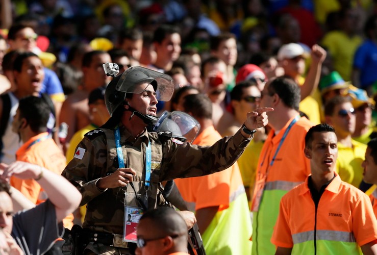 Angielscy kibice dali znać o sobie na mundialu w Brazylii