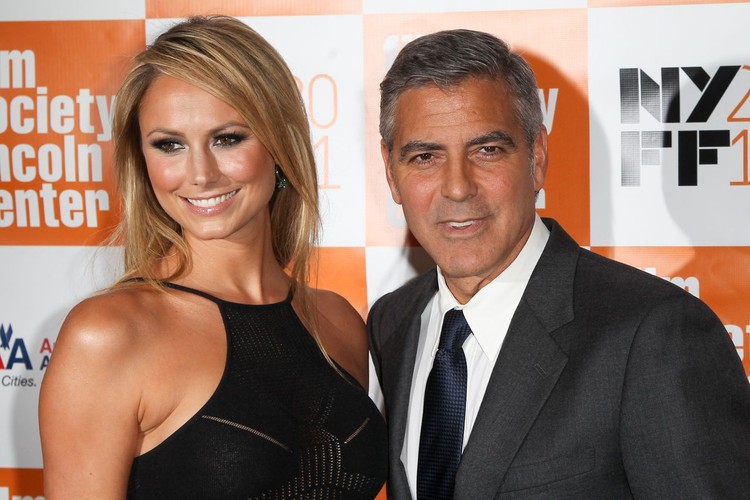 George Clooney i Stacy Keibler