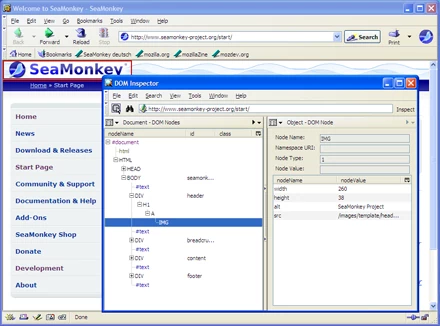 SeaMonkey – produkt Mozilli łączący przeglądarkę, klienta poczty, czytnik RSS itp.