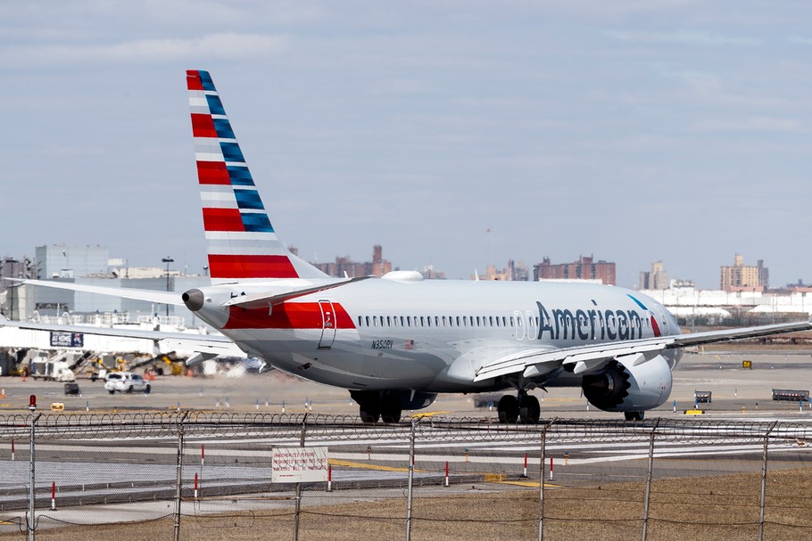 Boeing 737 Max 8 należący do American Airlines