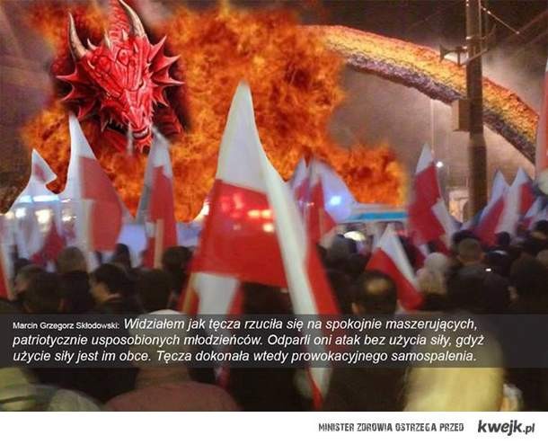 Marsz Niepodległości - mem